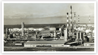 New works in Chiba Building an ethylene plant with an annual production of 120,000 tons